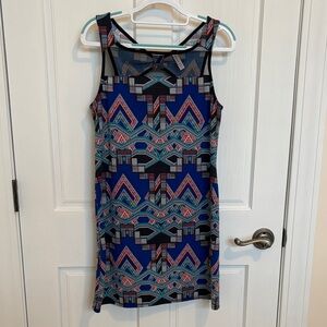 Xhilaration Multicolor Geometric Mini Dress